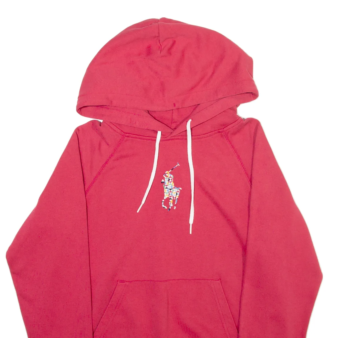 RALPH LAUREN Mens Red Hoodie S