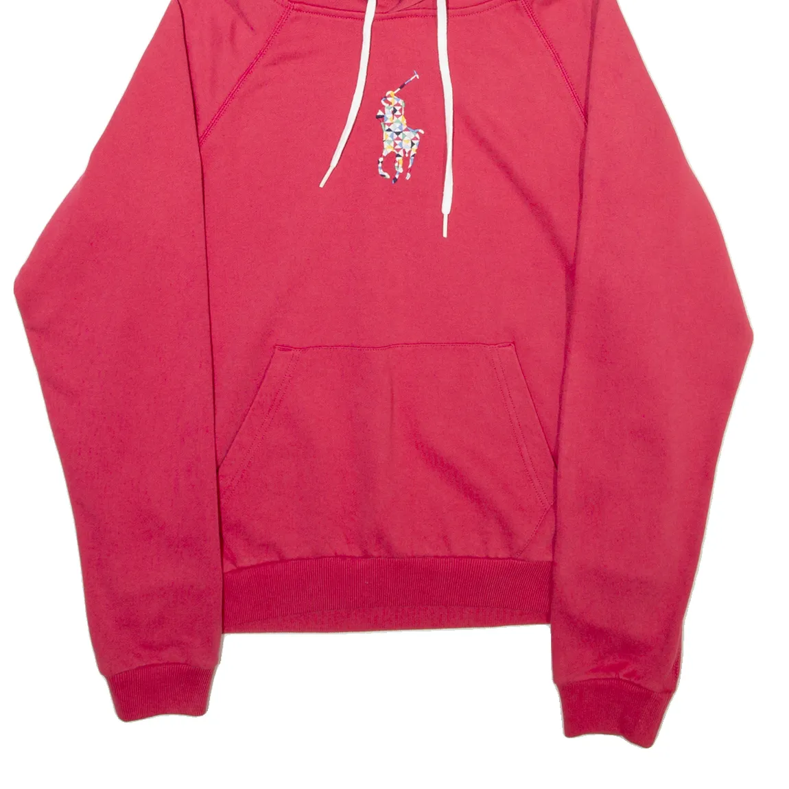 RALPH LAUREN Mens Red Hoodie S