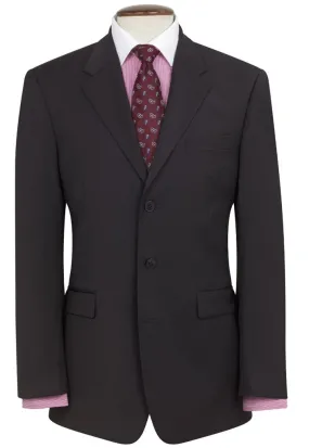 Regular Fit Charcoal Imola Three Button Crease Resistant Suit