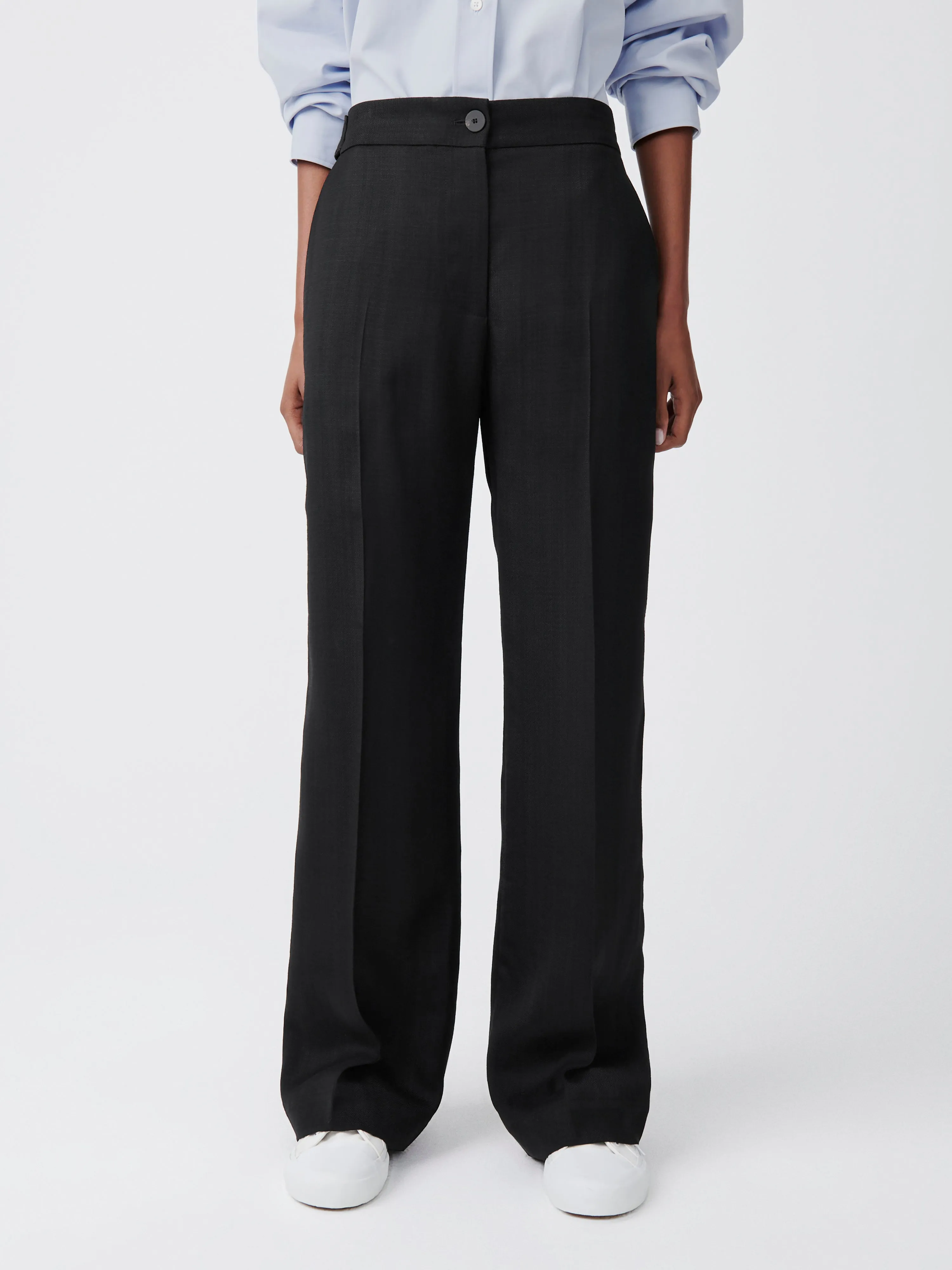 Reynosa Basket Weave Pant in Black