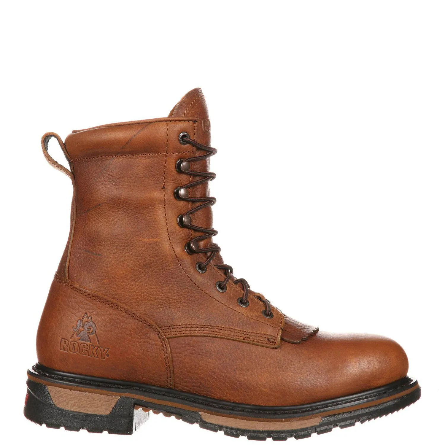 Rocky Men's Original Ride Lacer WP Western Boot - Tan Pitstop FQ0002723