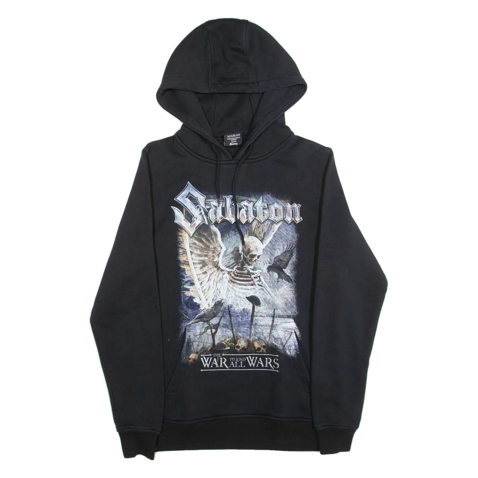 SABATON Mens Black Hoodie M