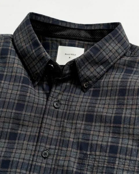 SEATTLE BROWN PLAID TUSCUMBIA L/S SHIRT