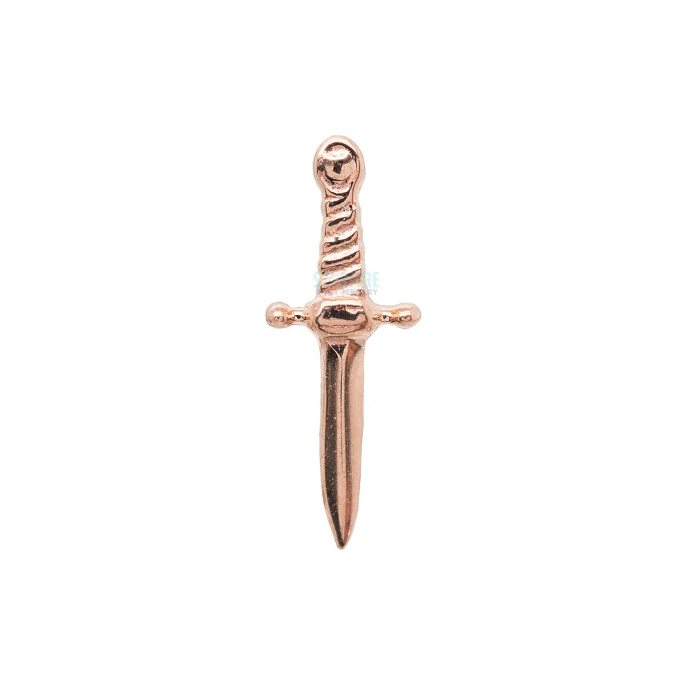 Slasher Dagger Threaded End in Gold