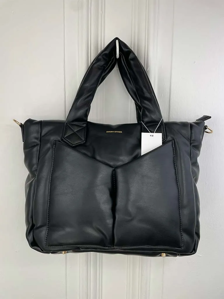 Slouch Shopper Bag - Black