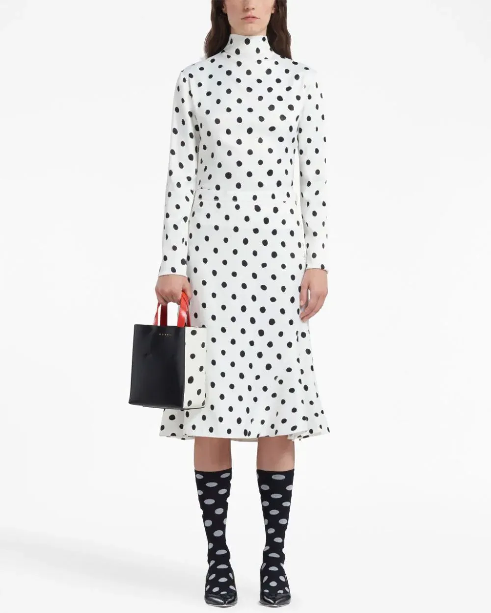 Small Mueso Polka Dot Tote Bag