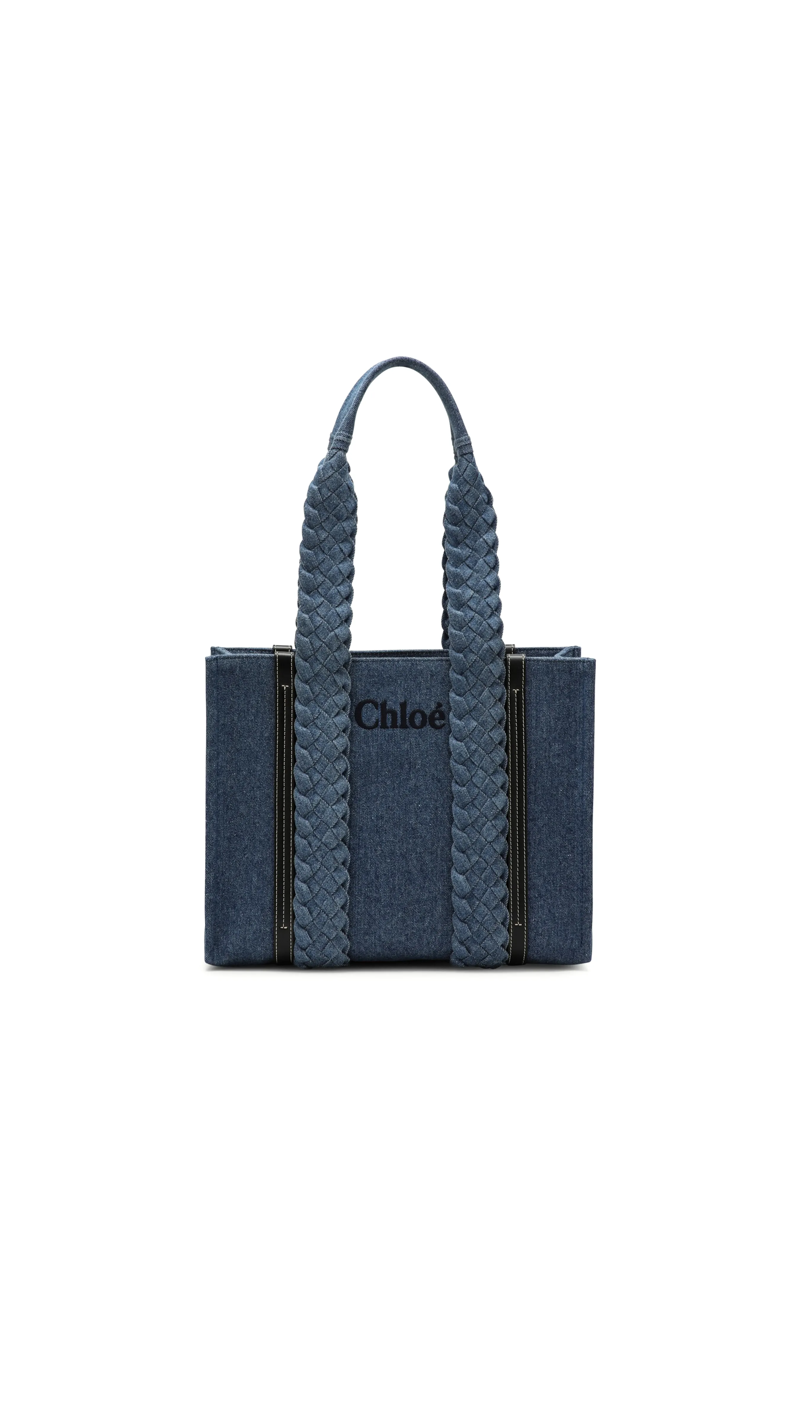 Small Woody Tote Bag - Denim