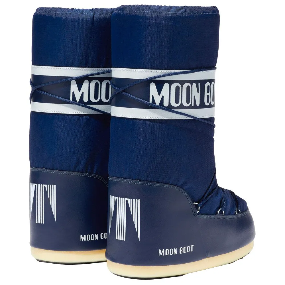 Snow boots Moon Boot ---Icon Nylon Jr Blue