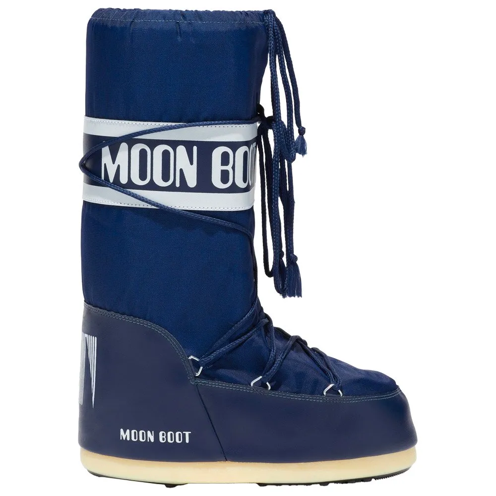 Snow boots Moon Boot ---Icon Nylon Jr Blue