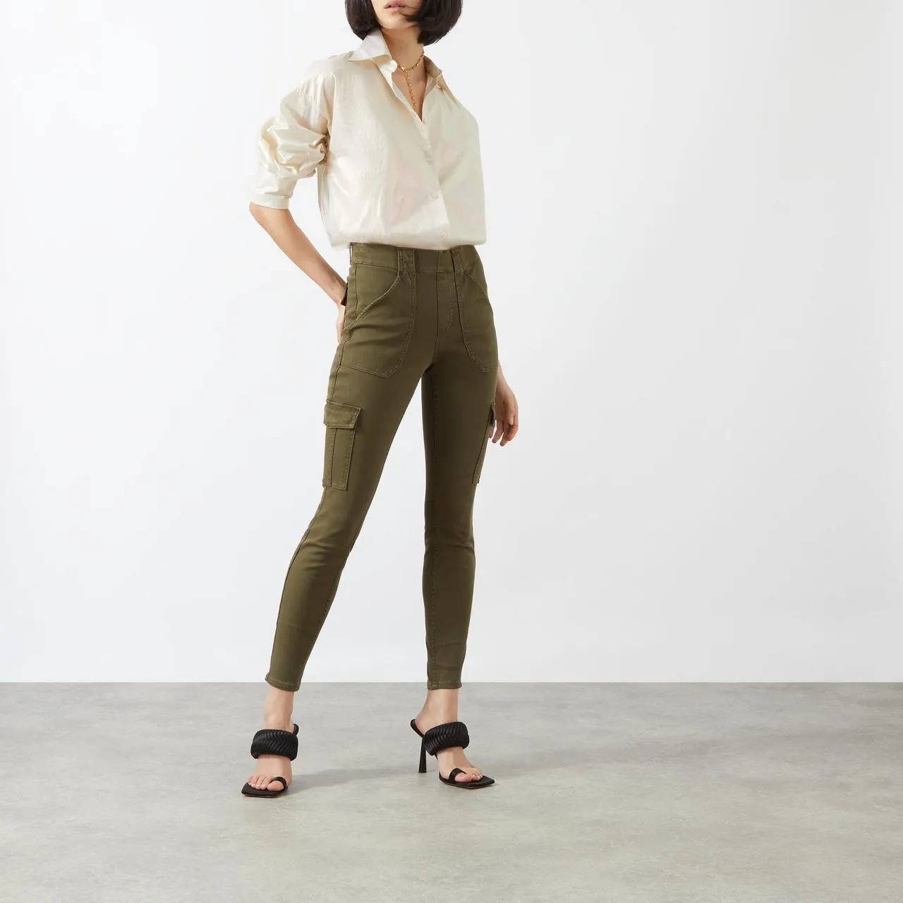 SPANX Cargo Leggings - Olive