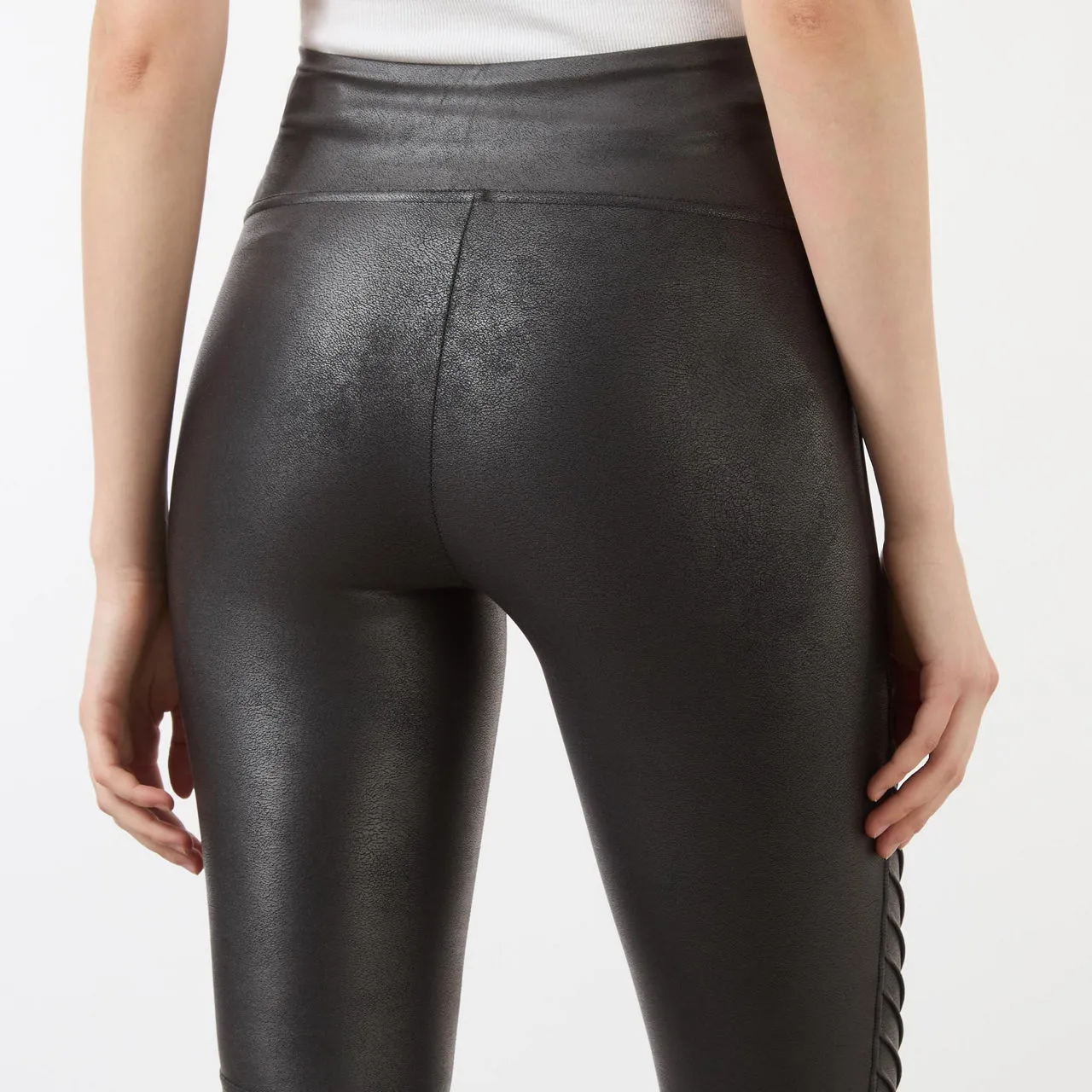 SPANX Motorbike Leggings Petite - Black