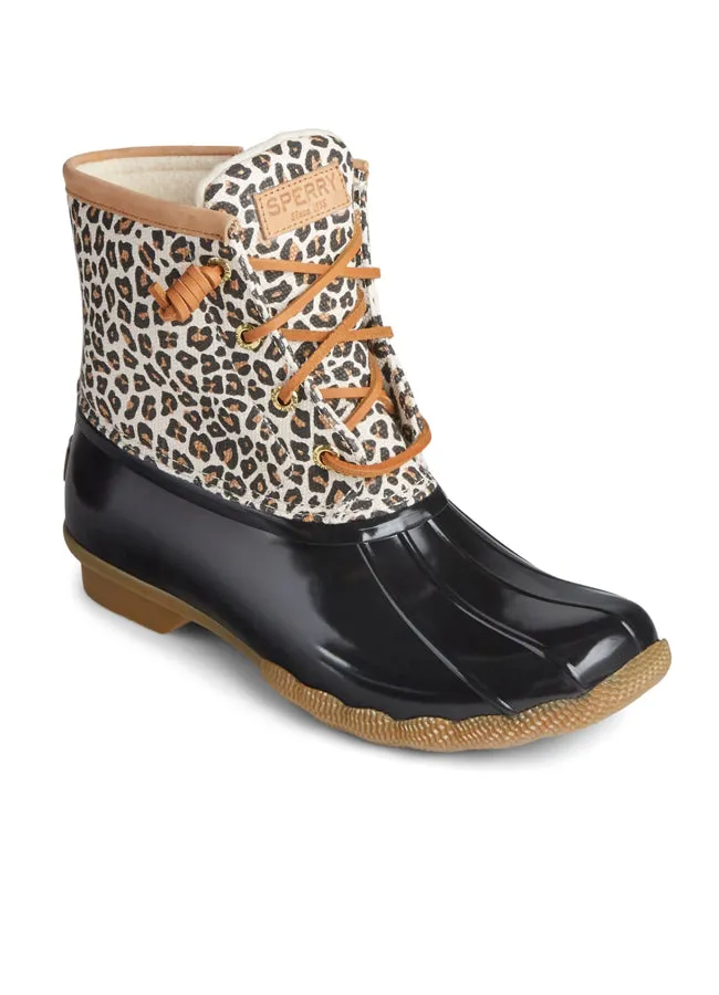 Sperry Saltwater Animal Print Duck Boot