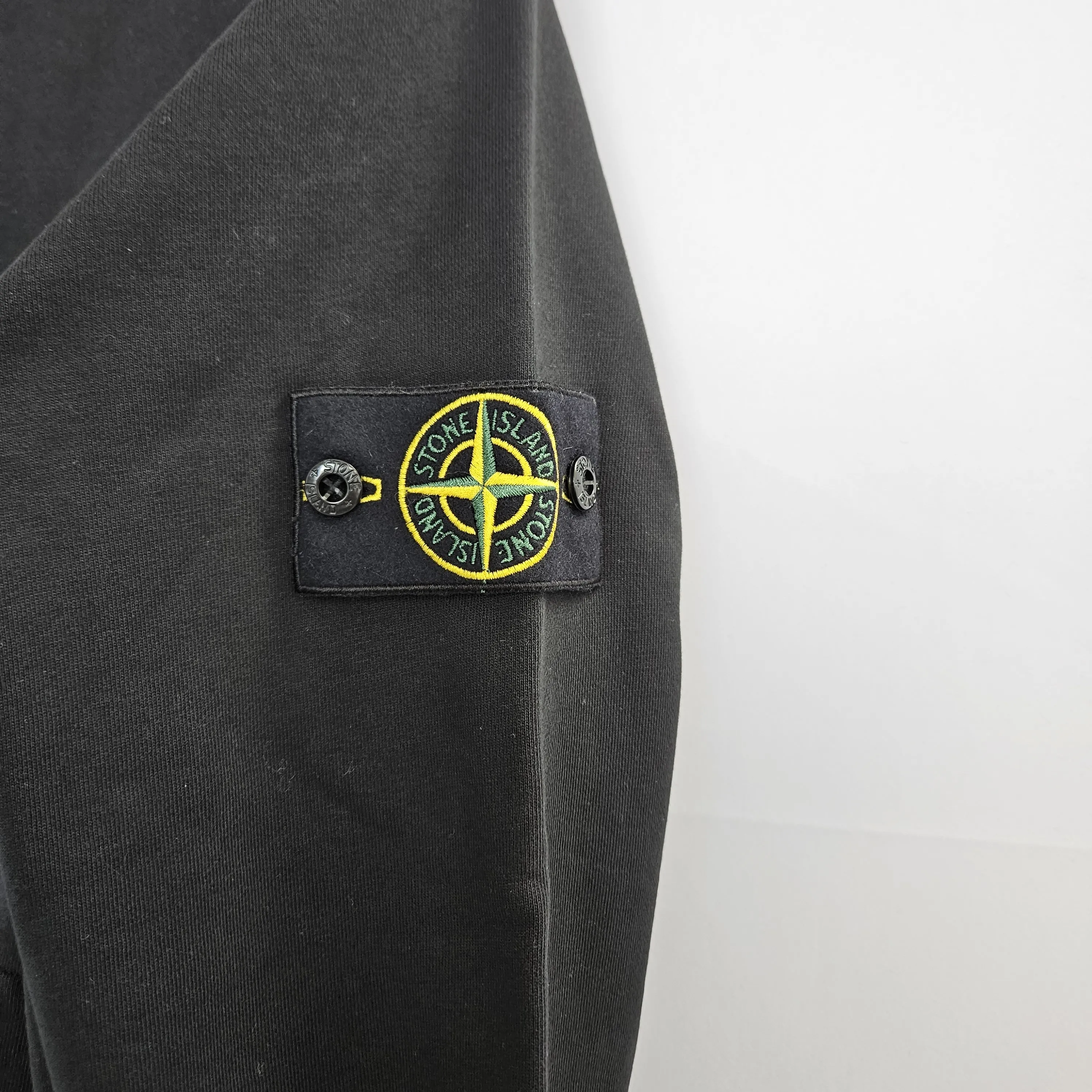 STONE ISLAND  |Unisex Street Style Logo Tops