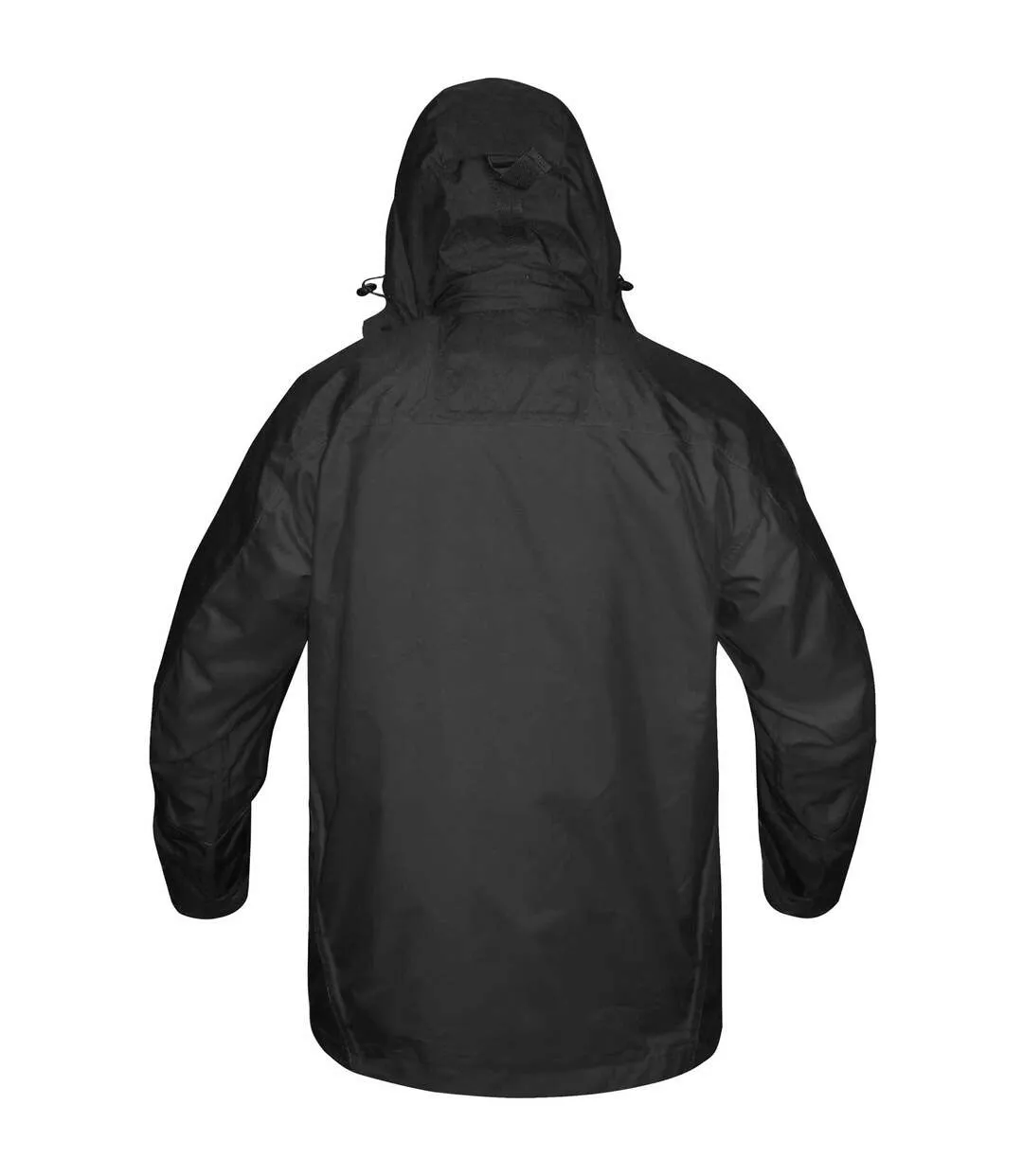 Stormtech Mens Five In One Parka Hooded Waterproof Breathable Jacket (Black/Black) - UTBC1185