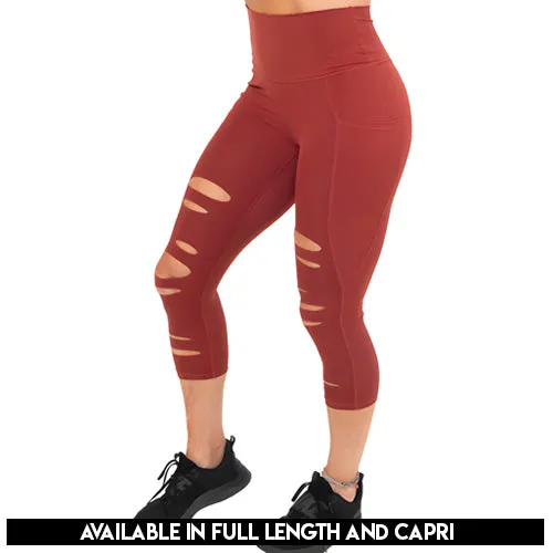 Tear It Up 2.0 Leggings | Cinnamon