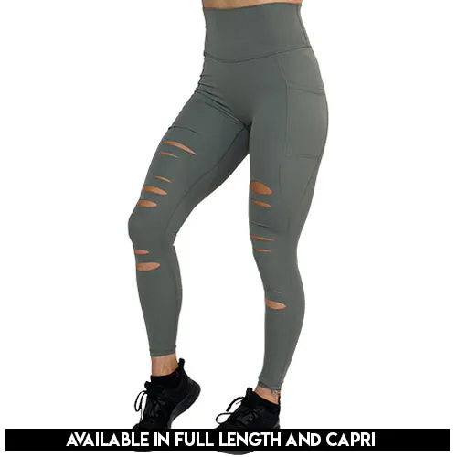 Tear It Up 2.0 Leggings | Dried Sage