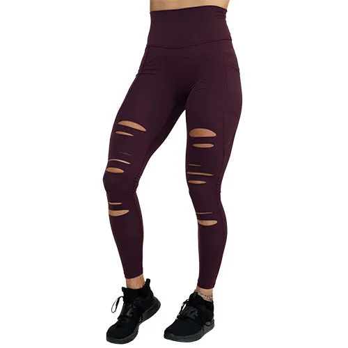 Tear It Up 2.0 Leggings | Plum