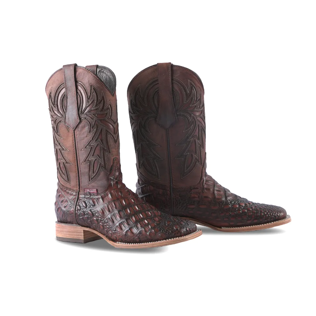 Texas Country Western Boot Lomo Flanco Fuscus Cogac E689