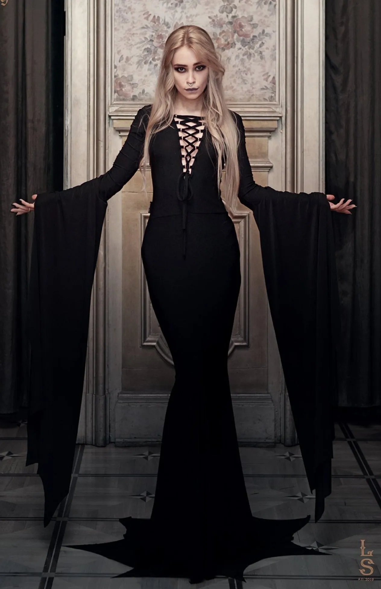 The Morticia Gown