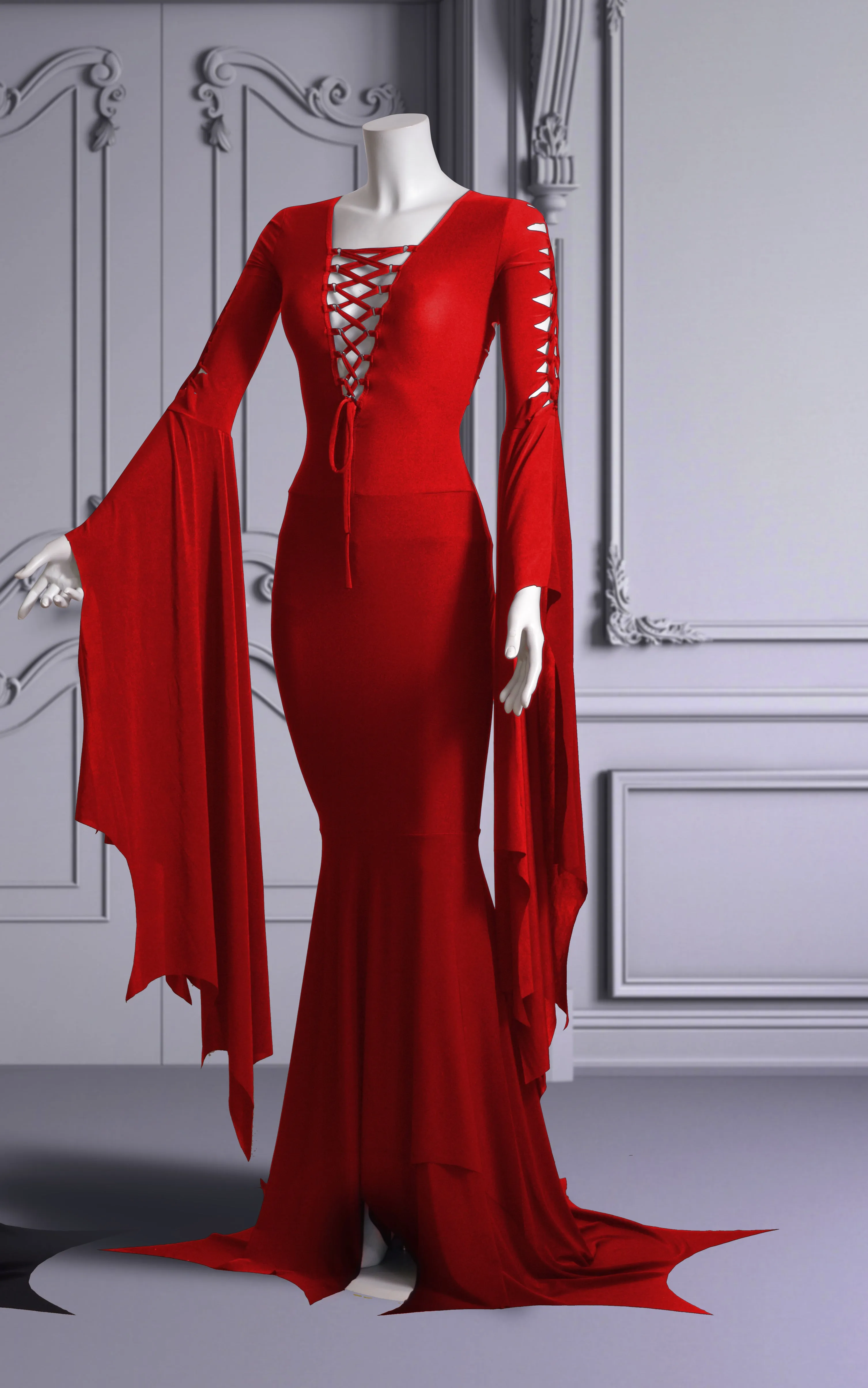 The Morticia Gown