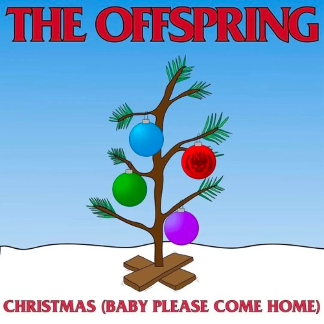 THE OFFSPRING 'CHRISTMAS (BABY PLEASE COME HOME)' 7 SINGLE (Red Vinyl)