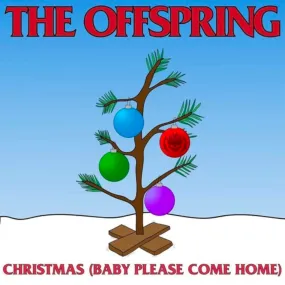 THE OFFSPRING 'CHRISTMAS (BABY PLEASE COME HOME)' 7 SINGLE (Red Vinyl)