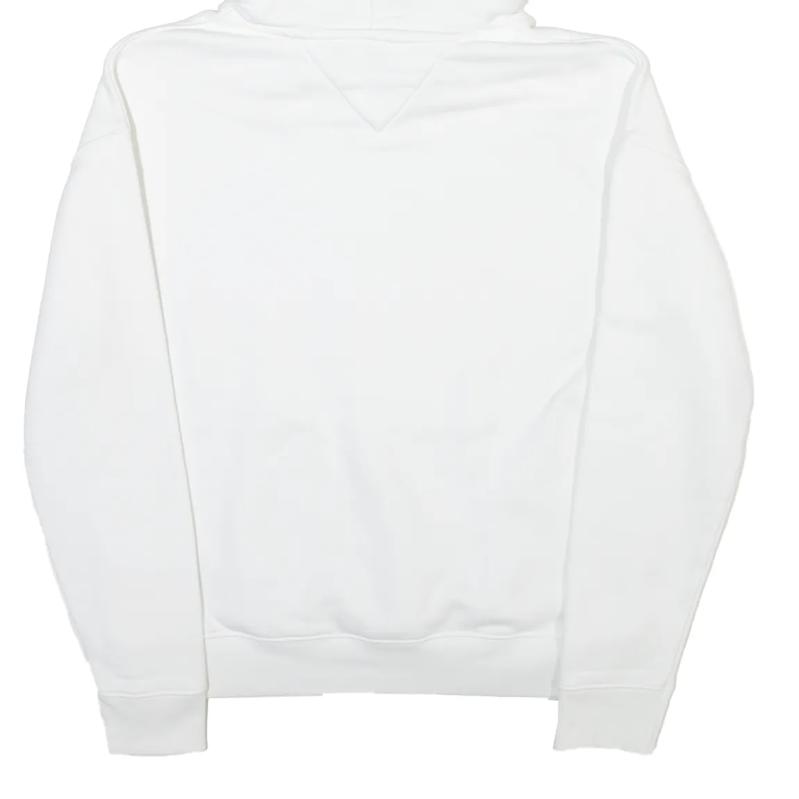 TOMMY HILFIGER Mens White Hoodie XS