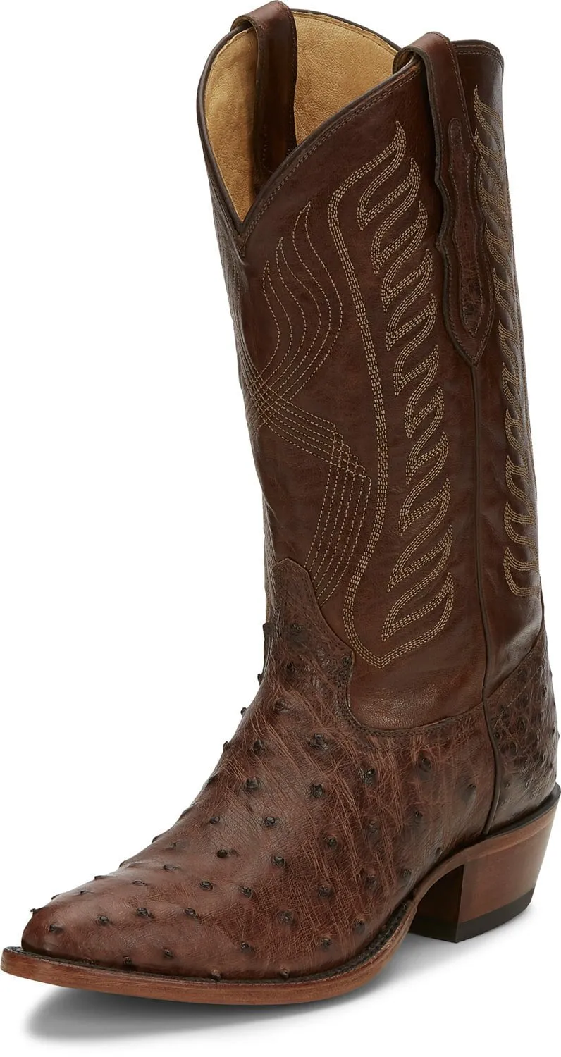 Tony Lama 13in Mens Bourbon McCandles FQ Ostrich Cowboy Boots