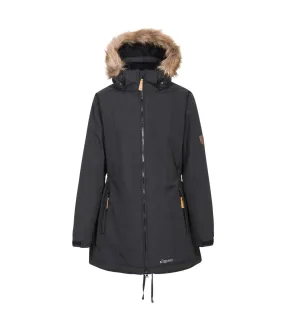 Trespass Womens/Ladies Celebrity Insulated Longer Length Parka Jacket (Black) - UTTP4190