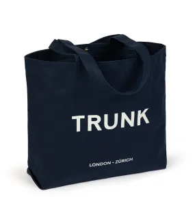 Trunk Cotton Canvas Shopper: Navy