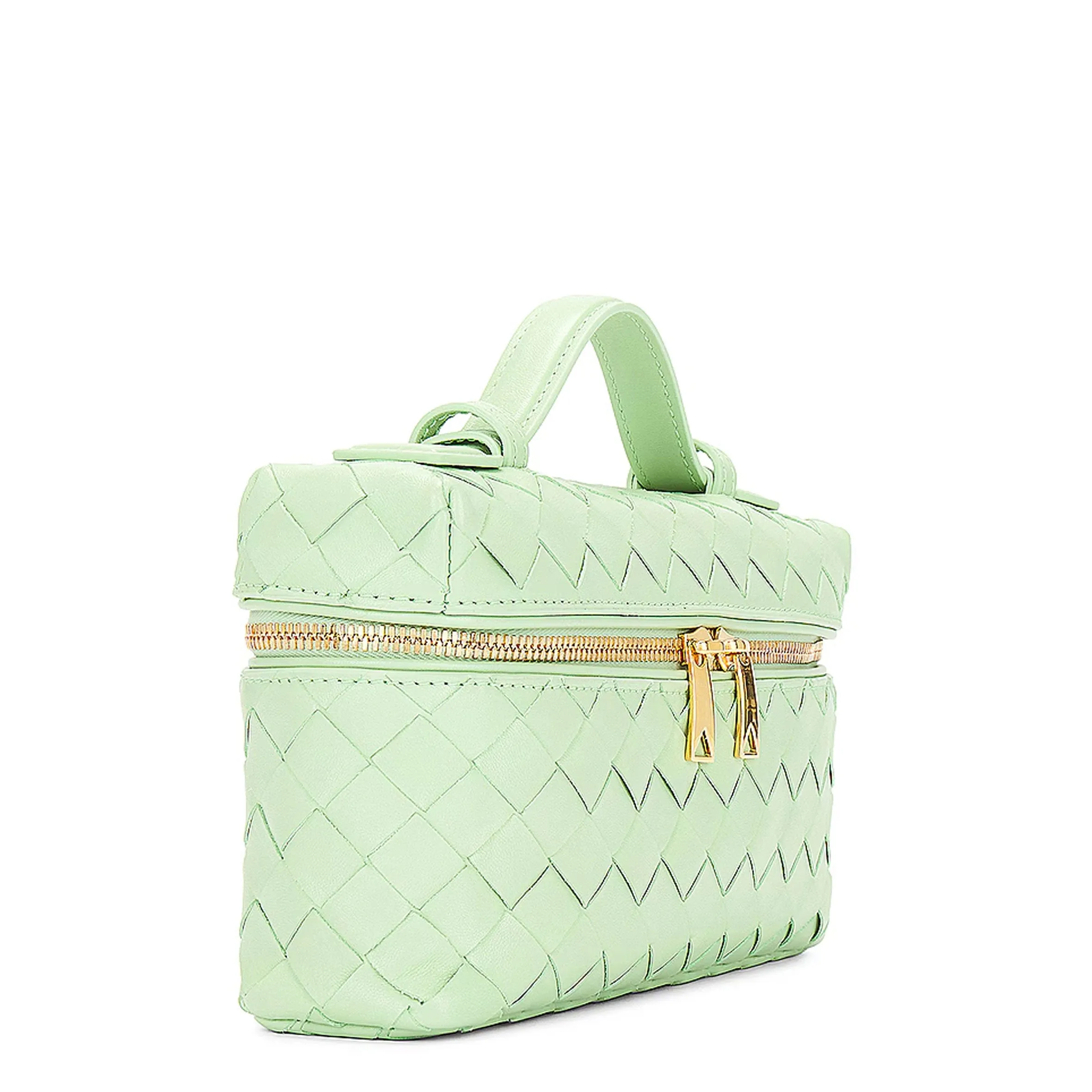 Vanity Top Handle Crossbody, Mint