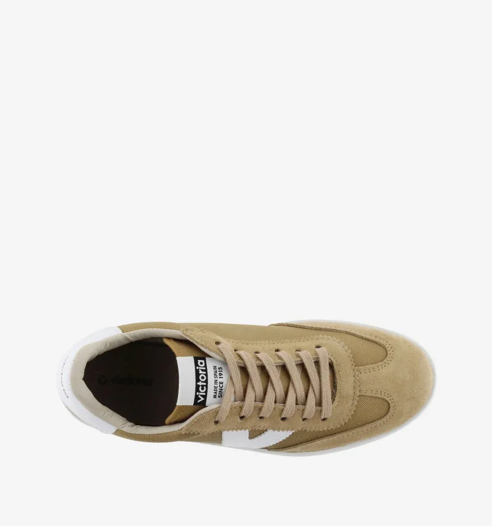 Victoria Berlin Split Leather & Nylon Sneaker