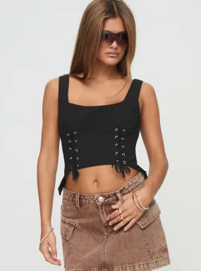 Vulnerable Top Black