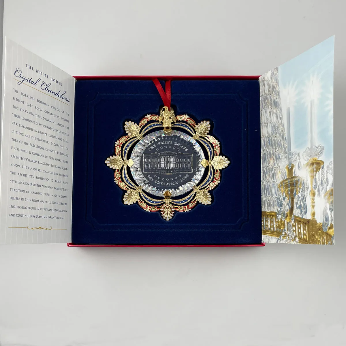 White House Christmas Ornament 2002