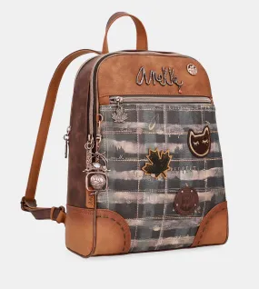 Wild double compartment backpack