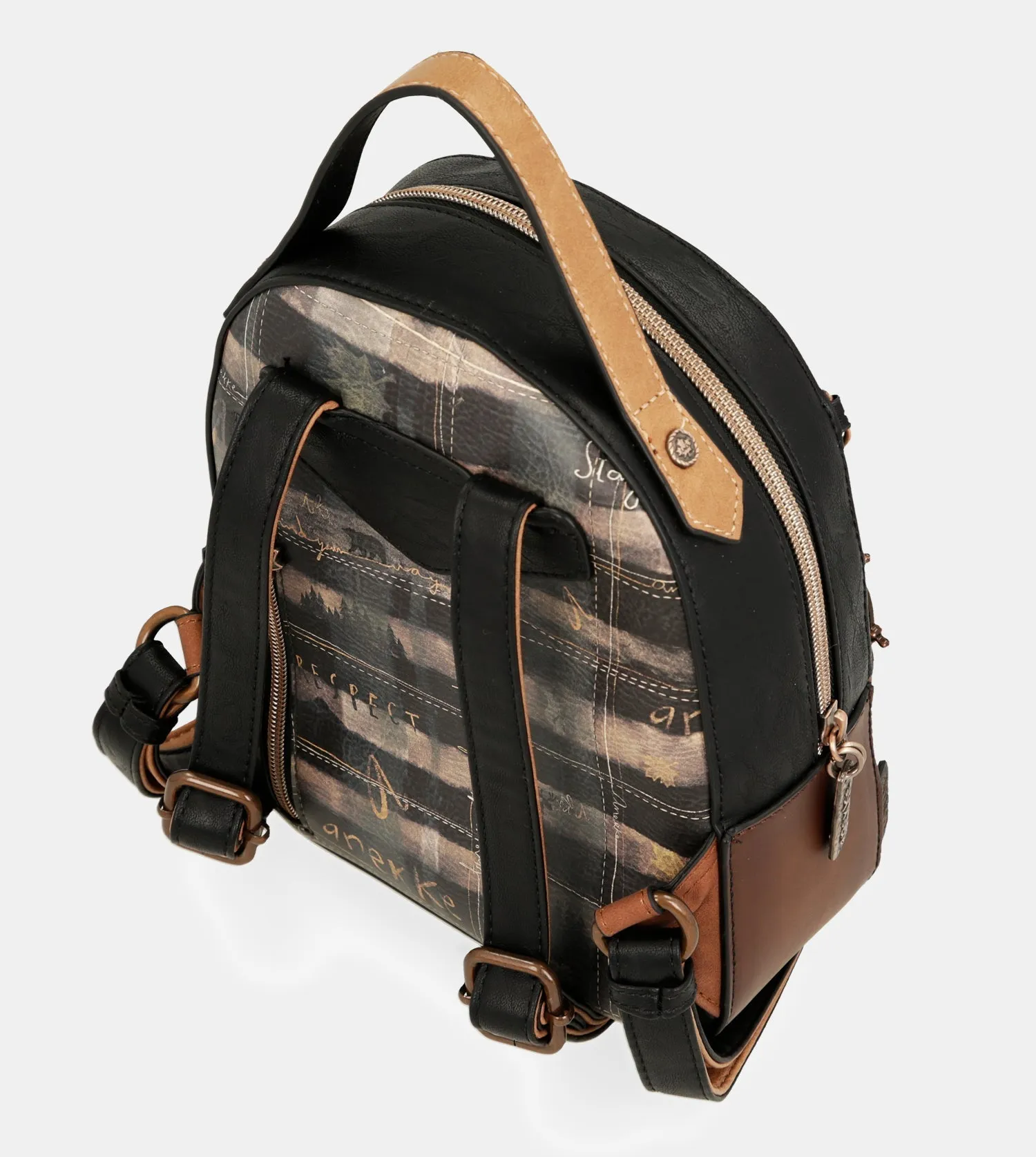 Wild mini black backpack